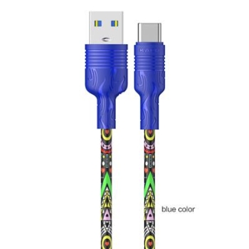 Kabel USB Type-C Kakusiga KSC-474 1m 3.2A BLUE