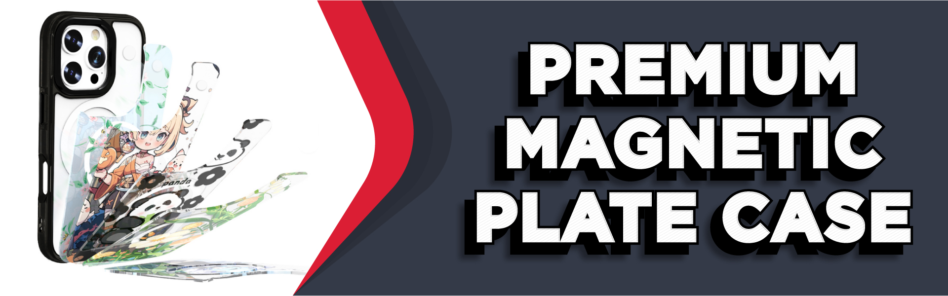 Premium Magnetic Plate case