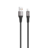 Kabel VIDVIE CB4038 USB/iPhone 3A 3m czarny