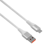 Kabel VIDVIE CB4038 USB/Type-C 3A 1m biały