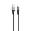 Kabel VIDVIE CB4038 USB/Type-C 3A 3m czarny