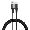 Kabel VIDVIE CB4038 USB/Type-C 3A 3m czarny