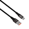 Kabel VIDVIE CB4038 USB/Type-C 3A 3m czarny
