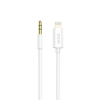 Kabel VIDVIE AL1108 AUX/iPhone 1.5m biały