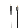 Kabel VIDVIE AL1112 AUX/iPh 1.8m czarny