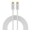 Kabel VIDVIE CB4011 Type C/Type C 100W 2m biały