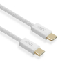 Kabel VIDVIE CB4011 Type C/Type C 100W 2m biały
