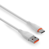 Kabel VIDVIE CB4016 USB/Type C 2.4A 1m biały