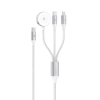 Kabel VIDVIE CB4026 3in1 100W 1.2m biały