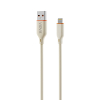 Kabel VIDVIE CB4028 USB/iPhone 3A 1.2m beżowy