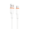 Kabel VIDVIE CB4031 USB/Type-C 3A 2m biały