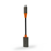 Kabel VIDVIE AL1119 żeński  iPhone/Type-C 27W 12cm czarny