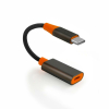 Kabel VIDVIE AL1119 żeński  iPhone/Type-C 27W 12cm czarny
