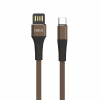 Kabel VIDVIE CB439 USB/Micro 2.4A 1m brązowy