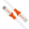 Kabel VIDVIE CB4014 Type C/iPhone 3A 1m biały