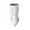 Ładowarka samochodowa VIDVIE S-CC02 2.4A Micro biała