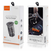 Ładowarka samochodowa VIDVIE CC549 1xUSB+1xType-C czarna