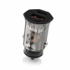Ładowarka samochodowa VIDVIE CC549 30W 1xUSB+1xType-C+ kabel Type-C/Type-C czarna