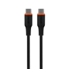 Ładowarka samochodowa VIDVIE CC549 30W 1xUSB+1xType-C+ kabel Type-C/Type-C czarna