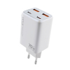 Ładowarka sieciowa VIDVIE PLE222 5A 70W GaN 2xUSB+2xType-C  biała