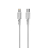 Ładowarka sieciowa VIDVIE PLE260 3A 33W GaN 2xType-C+ kabel Type-C/iPhone biała