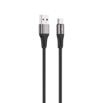 Kabel VIDVIE CB4038 USB/Type-C 3A 3m czarny