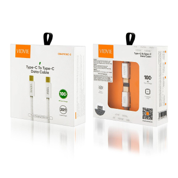 Kabel VIDVIE CB4011 Type C/iPhone 30W 2m biały
