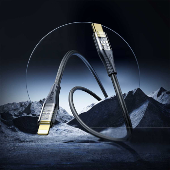 Kabel VIDVIE CB4017 Type C/iPhone 30W 1.2m czarny