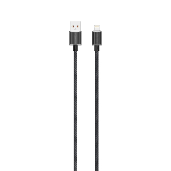 Kabel VIDVIE CB4024 USB/iPhone 3A 1.2m czarny