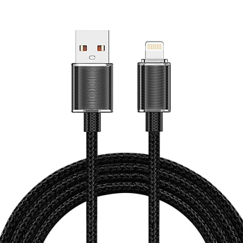 Kabel VIDVIE CB4024 USB/iPhone 3A 1.2m czarny