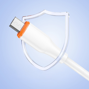 Kabel VIDVIE CB4031 USB/Micro 3A 2m biały