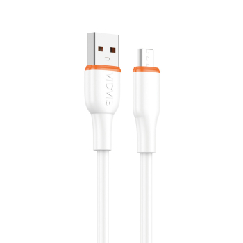 Kabel VIDVIE CB4031 USB/Micro 3A 3m biały