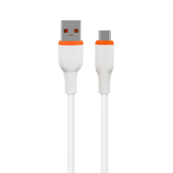 Kabel VIDVIE CB4031 USB/Type-C 3A 1m biały