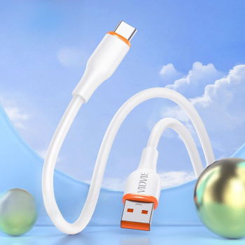 Kabel VIDVIE CB4031 USB/Type-C 3A 2m biały