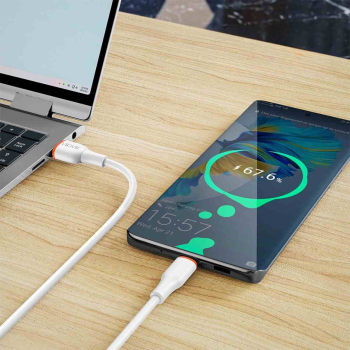 Kabel VIDVIE CB4031 USB/Type-C 3A 2m biały