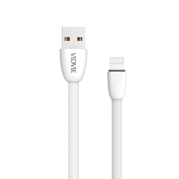 Kabel VIDVIE CB411 USB/iPhone 2.1A 1m biały