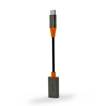 Kabel VIDVIE AL1119 żeński  iPhone/Type-C 27W 12cm czarny