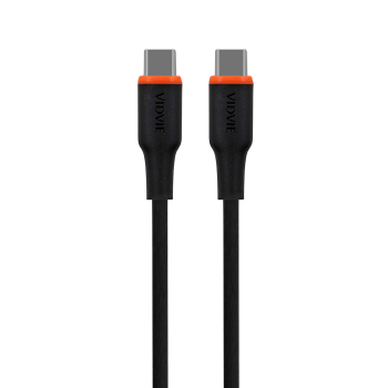 Ładowarka samochodowa VIDVIE CC549 30W 1xUSB+1xType-C+ kabel Type C/iPh czarna