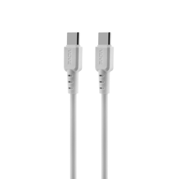 Ładowarka siecioiwa VIDVIE PLE260 3A 33W GaN 2xType-C+ kabel Type-C/Type-C biała