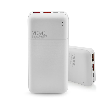 Powerbank VIDVIE PB766 20000mAh biały