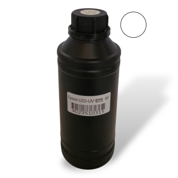 Tusz do drukarek UV 0,5L - WHITE