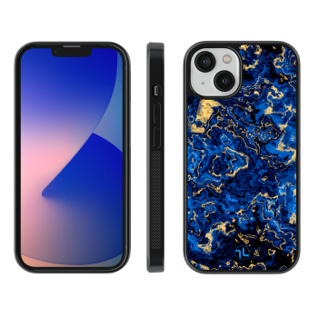 Zappy Black - iPhone 12 PRO MAX - Marble Blue