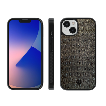 Zappy Leather - iPhone 12 PRO MAX - Crocodile Black