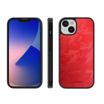 Zappy Leather - iPhone 12 PRO MAX - Moro Red