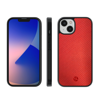 Zappy Leather - iPhone 12 PRO MAX - Carbon Red