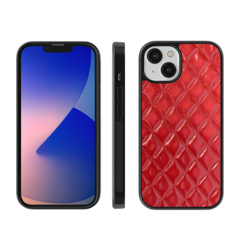 Zappy Leather - iPhone 12 PRO MAX - Karo Red