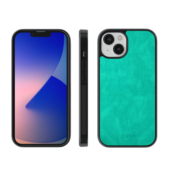 Zappy Leather - iPhone 12 PRO MAX - Grain leather Green