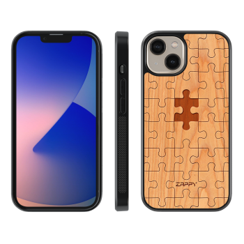 Zappy Wood - iPhone 12 PRO MAX - Cherry Puzzle